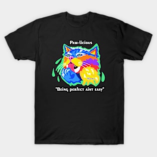 PicatsoCats Pawlicious Dark T-Shirt